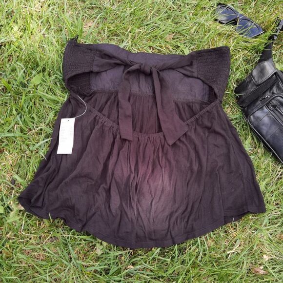 American Eagle Strapless Tie Back Top NWT - Picture 5 of 6